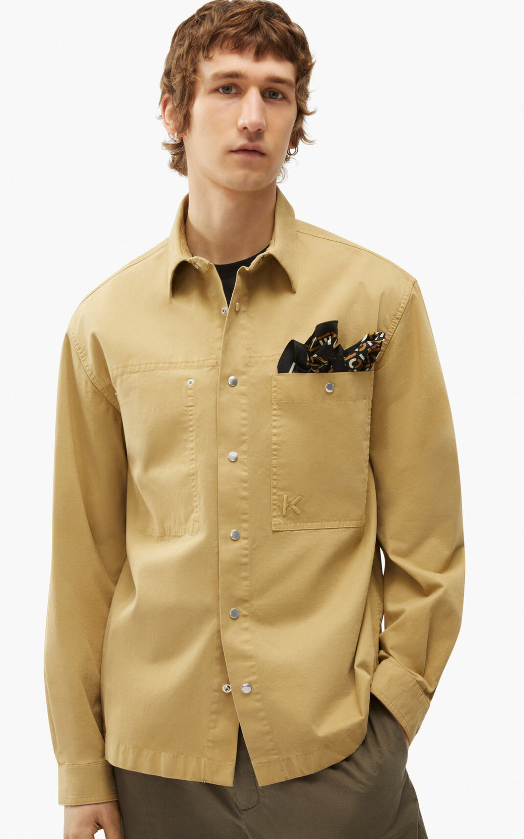 Kenzo Overshirt Skjorta Herr | 08476-DTAE